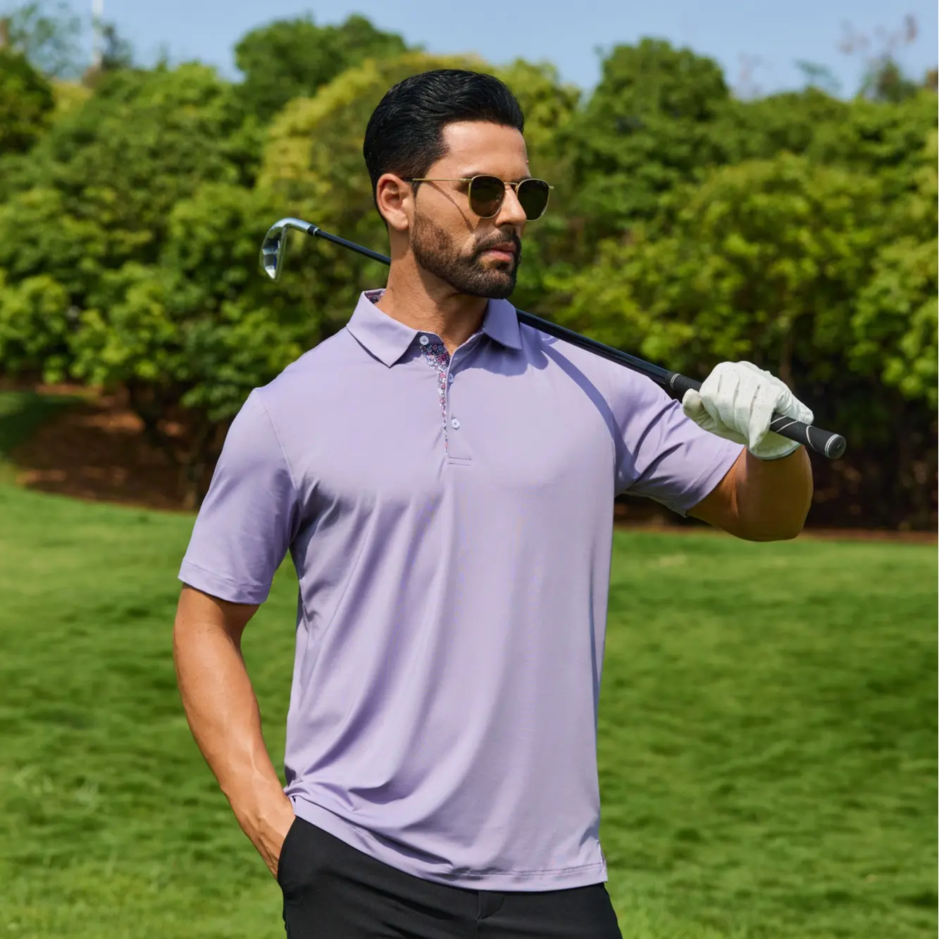 Men's Casual Short Sleeve Polo Shirts 3-Pack