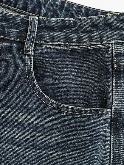 3-pack men’s cotton wide-leg jeans