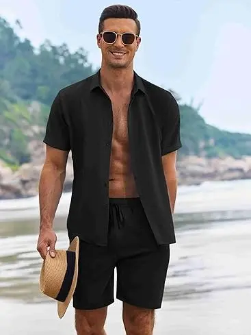 Men's Summer Beach Outfit 2-Piece