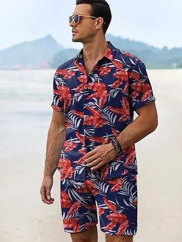 Men's Summer Beach Outfit 2-Piece