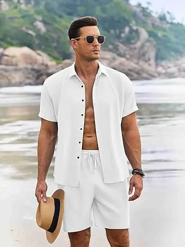 Men's Summer Beach Outfit 2-Piece