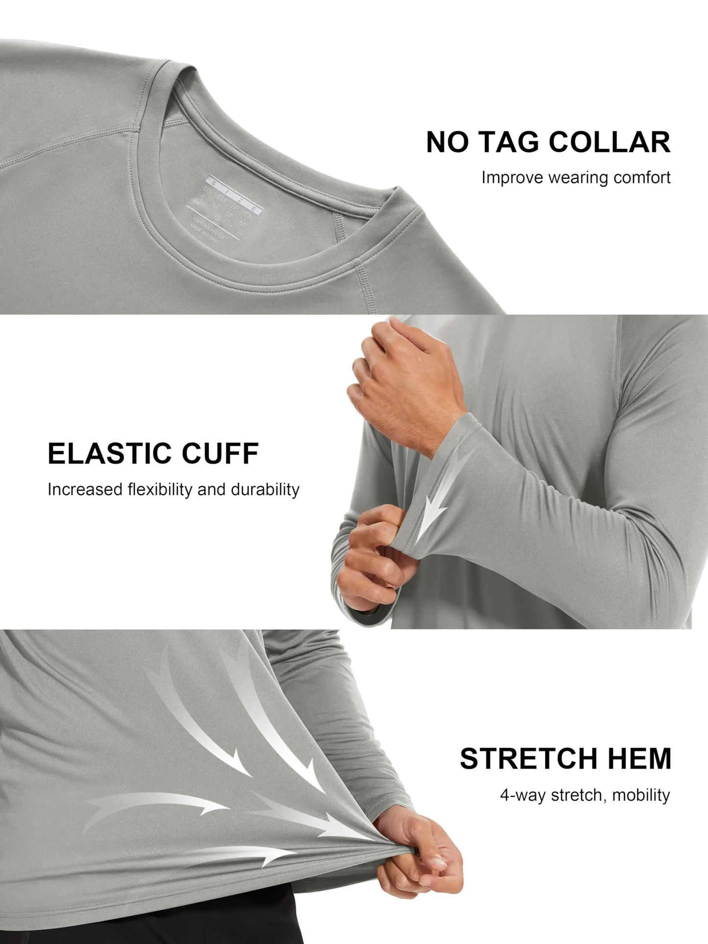 Men's UPF 50+ Long Sleeves