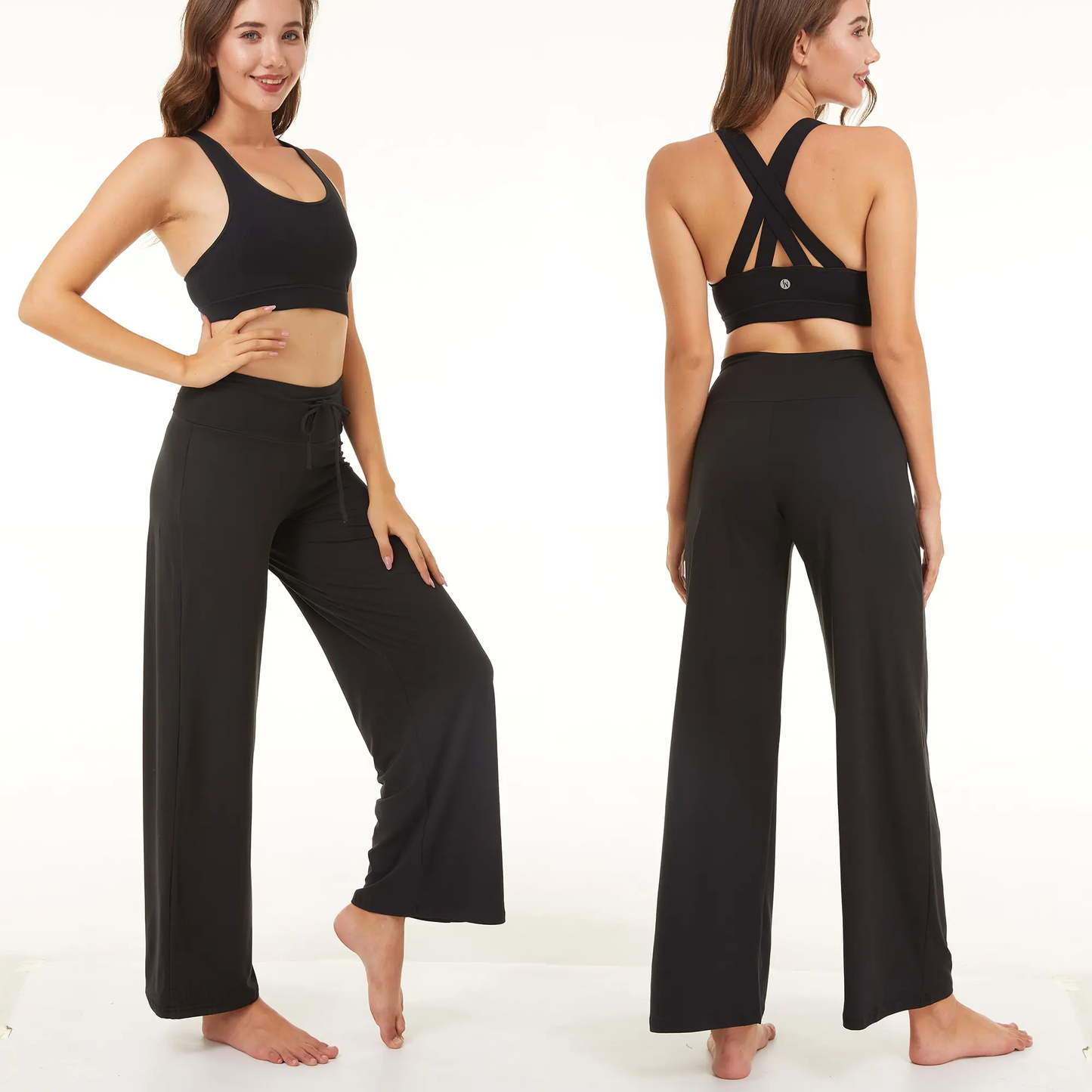 Women's Wide Leg Pants with Pockets