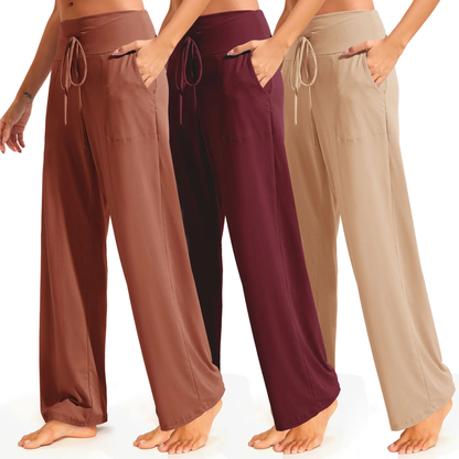 Women's Wide Leg Pants with Pockets