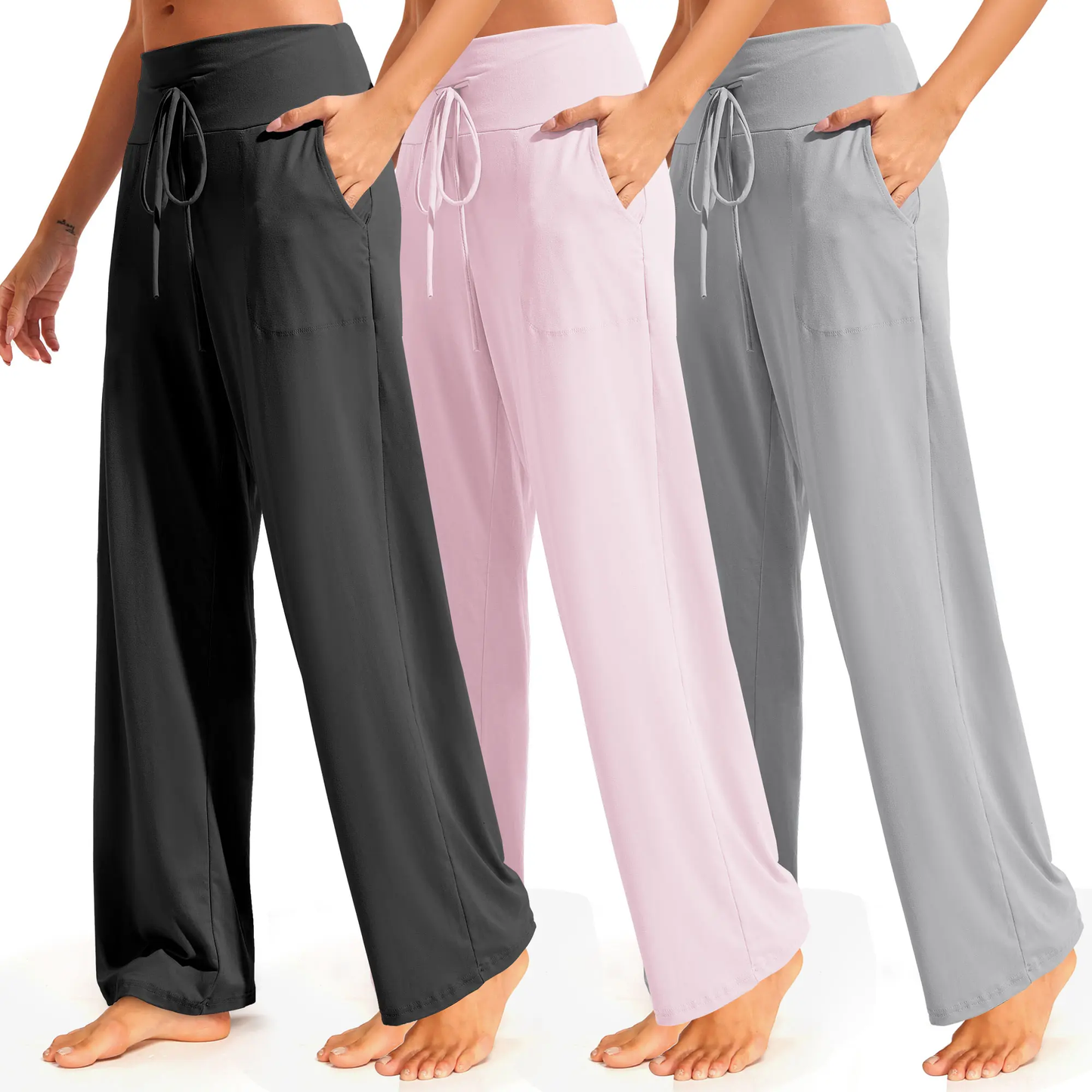 Women's Wide Leg Pants with Pockets
