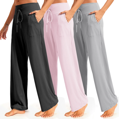 Women's Wide Leg Pants with Pockets