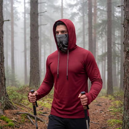 5-Pack Men's UPF 50+ Sun Protection Hoodie