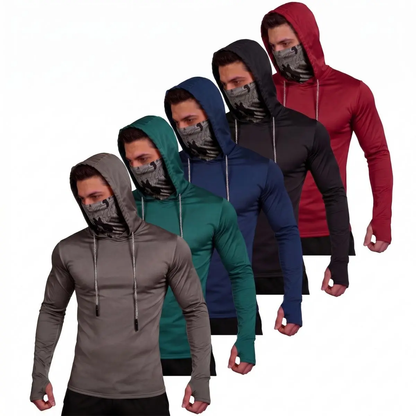 5-Pack Men's UPF 50+ Sun Protection Hoodie