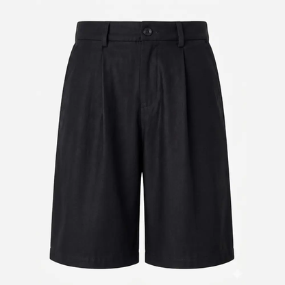 Men's Baggy Pleated Shorts Casual Summer Shorts
