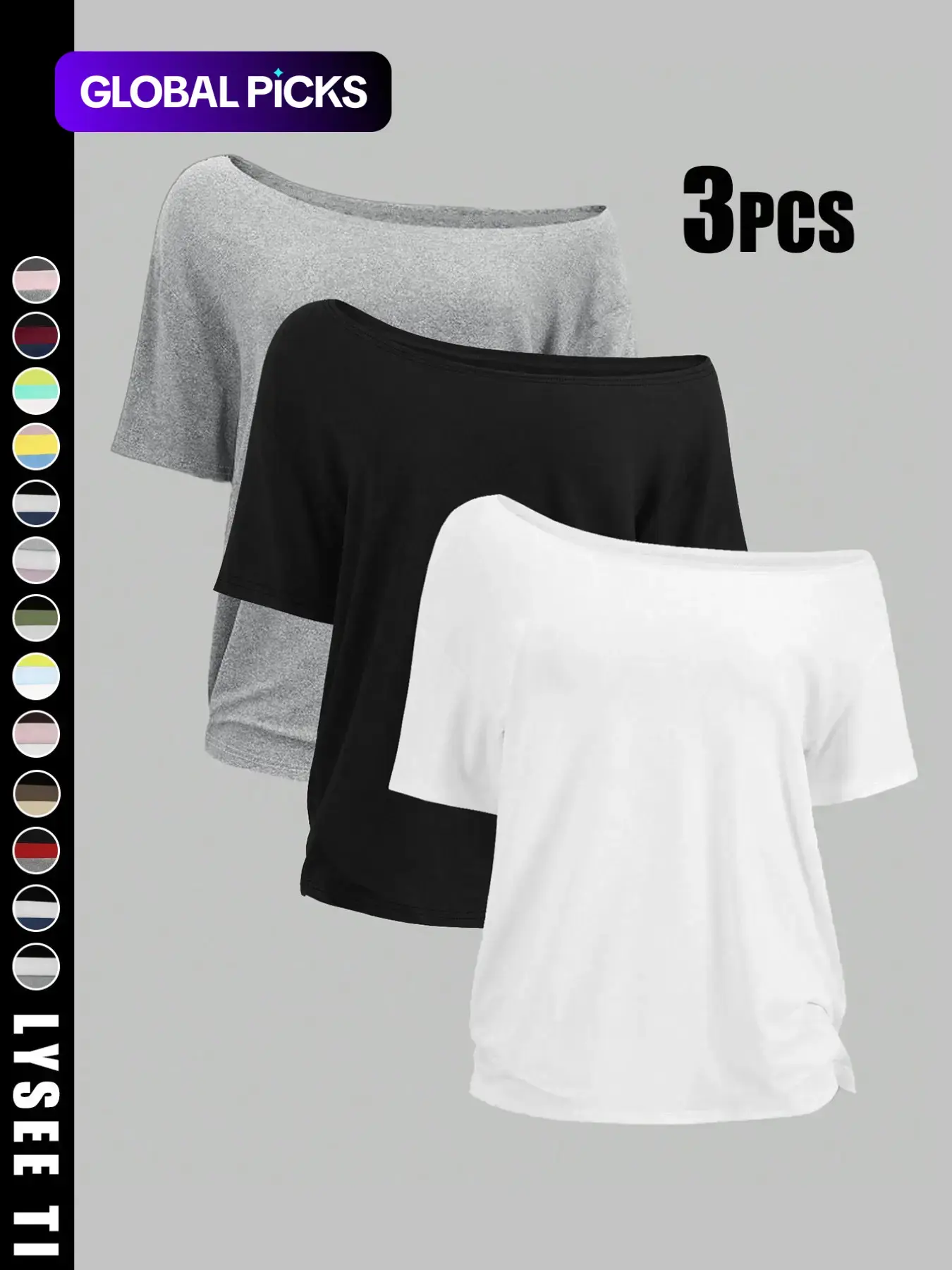 Women's Casual Loose Fit Basic T-Shirt