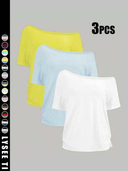Women's Casual Loose Fit Basic T-Shirt
