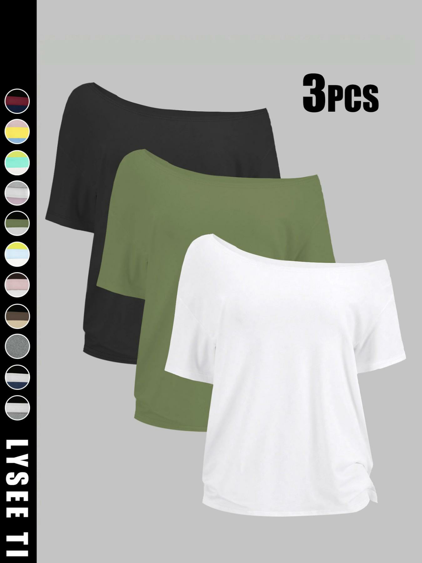 Women's Casual Loose Fit Basic T-Shirt
