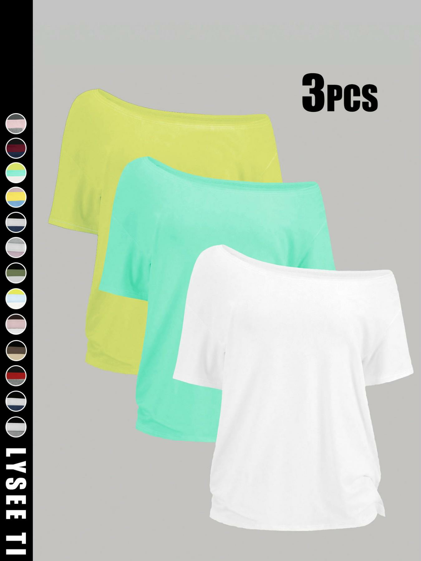 Women's Casual Loose Fit Basic T-Shirt