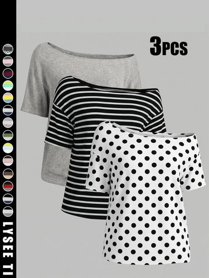 Women's Casual Loose Fit Basic T-Shirt