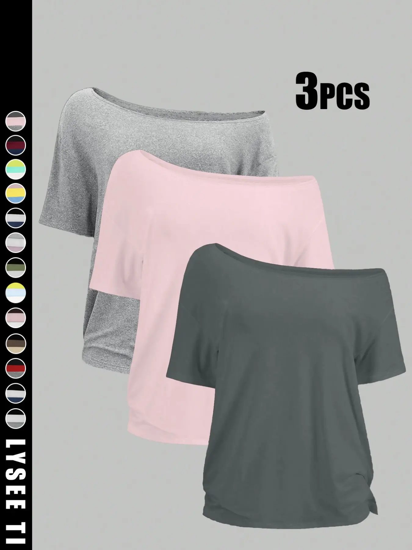 Women's Casual Loose Fit Basic T-Shirt