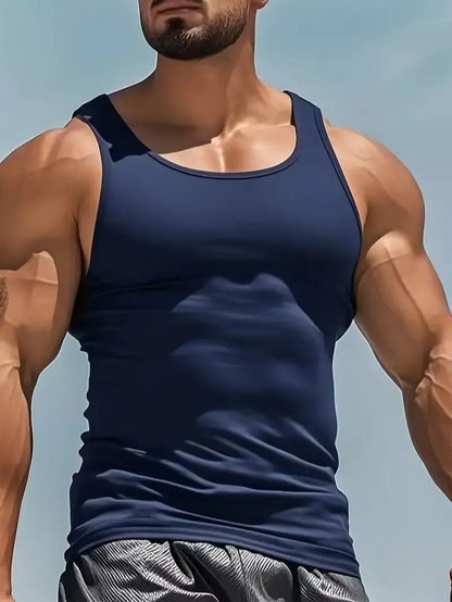 5-Pack Men’s Slim Fit Sports Tank Tops
