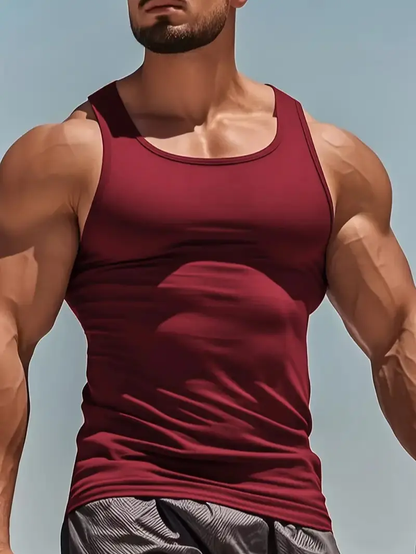 5-Pack Men’s Slim Fit Sports Tank Tops