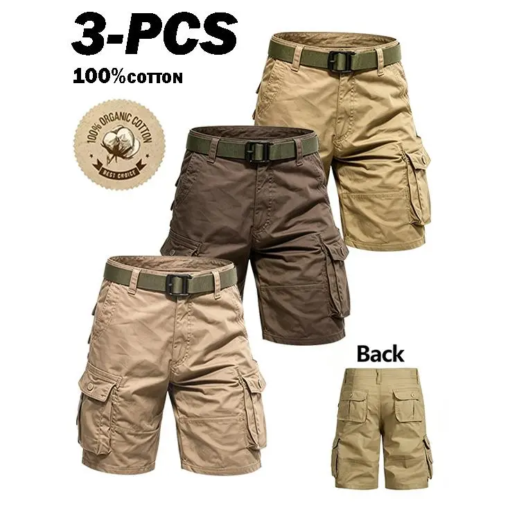 Men's 6-Pack Tactical Cargo Shorts