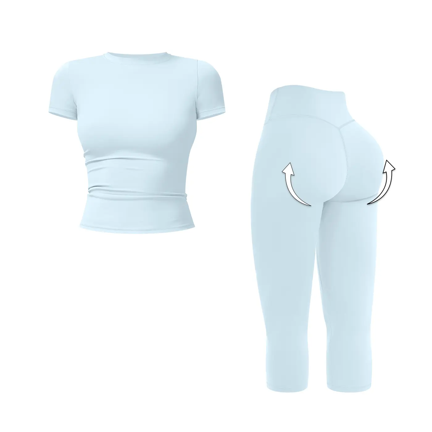 Women’s Breathable Body-Shaping Yoga Outfit