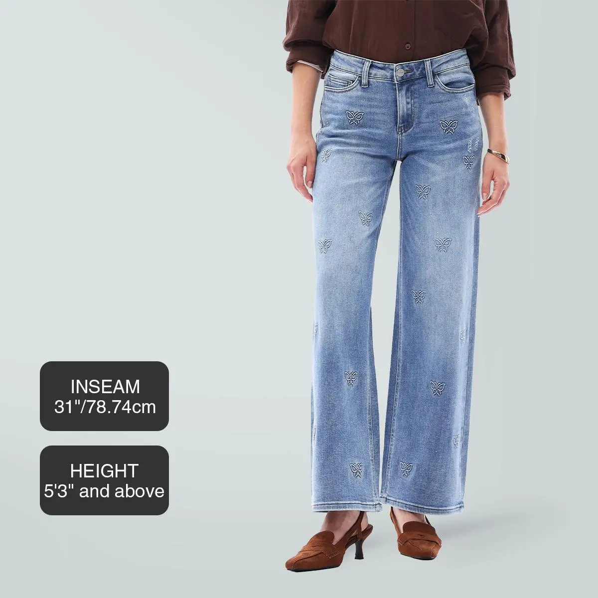 Women's Plus Size Baggy Jeans