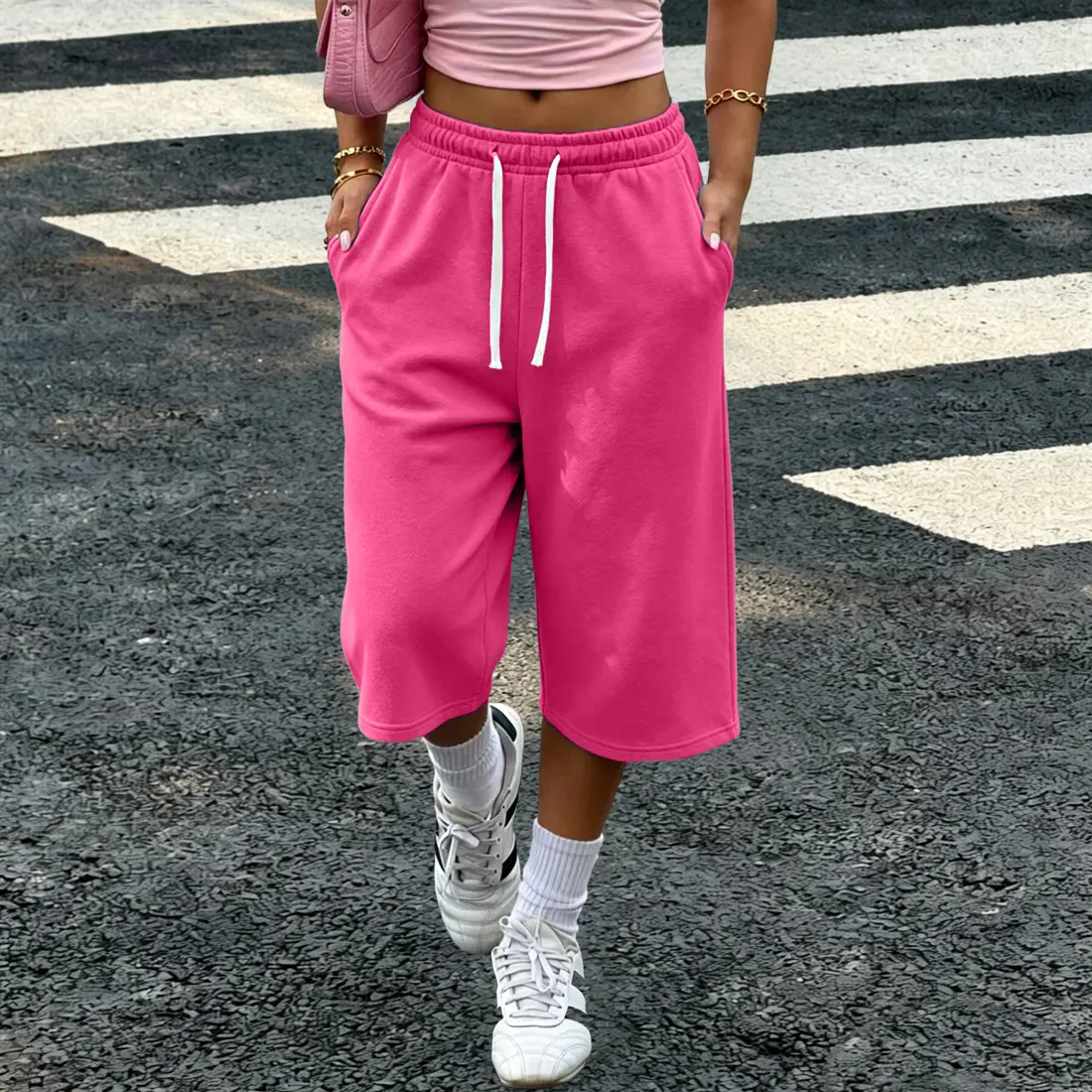 Women’s 3-Pack Wide Leg Lounge Pants with Pockets
