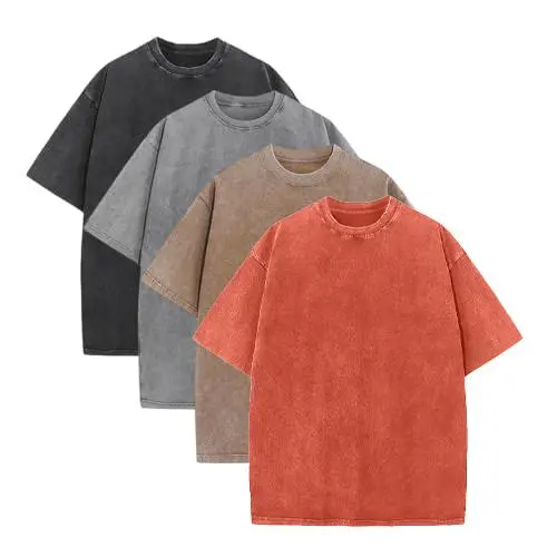 4-Pack Loose-Fit Cotton T-Shirts