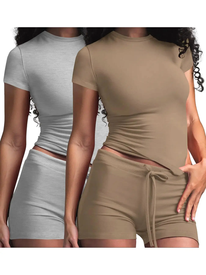 Stay Cozy All Day in This Soft Modal Two-Piece Lounge Set