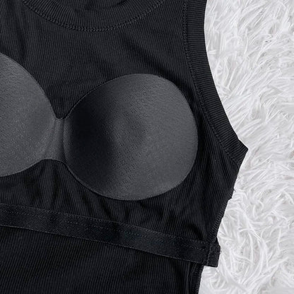 Women Built-in Bra Tank Tops